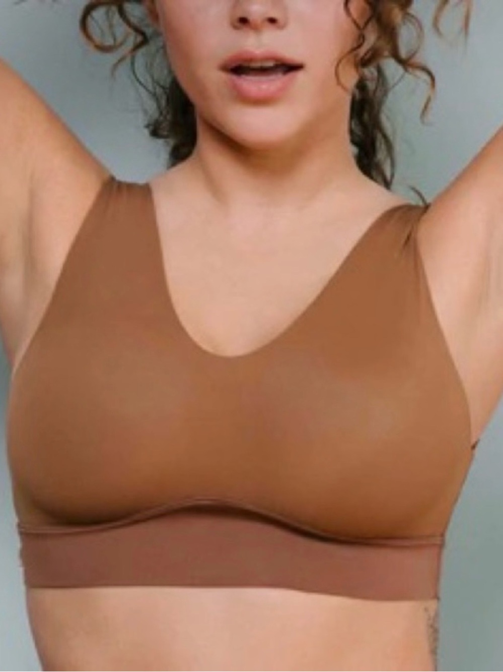 HARPER WILDE The Bliss Bralette Dark Brown Size 3X - Picture 2 of 9